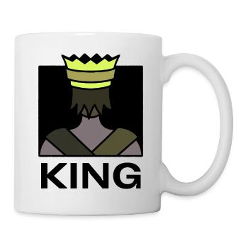 king - Mug - white - Right