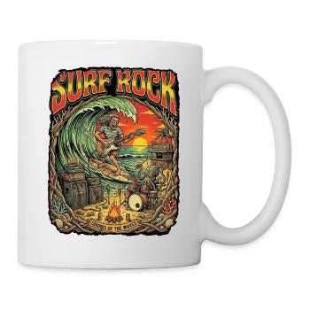 Surf Rock Beach Party - Tasse - Weiß - Rechts