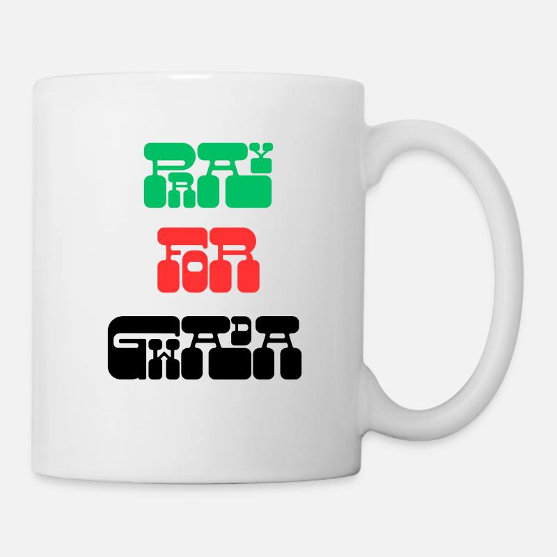 PRAY FOR GWADA - Mug - white