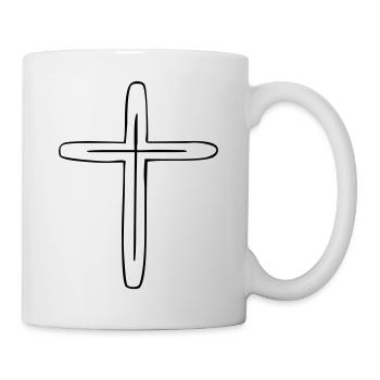cross - Mug - white - Right