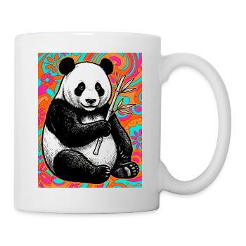 panda - Mug blanc - blanc - Droite