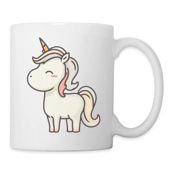 licorne - Mug blanc - blanc - Droite