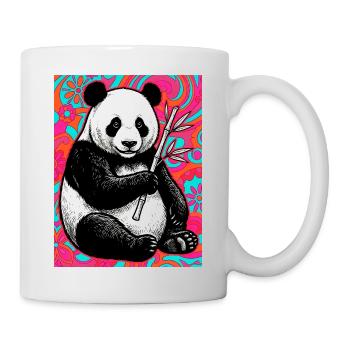 panda - Mug blanc - blanc - Droite
