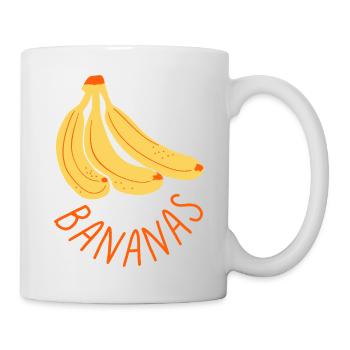 Bananes Chemise aux fruits drôles Mignonne design de nourriture estivale - Mug blanc - blanc - Droite
