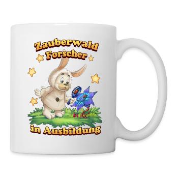 Siggi und der Zauberwald - Forscher in Ausbildung - Tasse - Weiß - Rechts