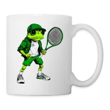 Tennis Frogs - Mug blanc - blanc - Droite