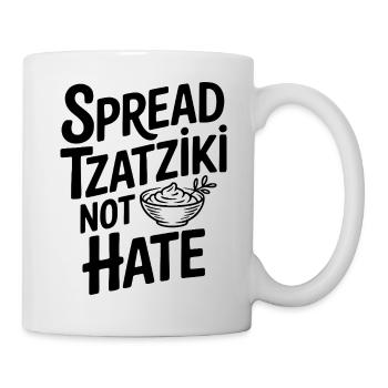 Spread Tzatziki Not Hate - Mug - white - Right