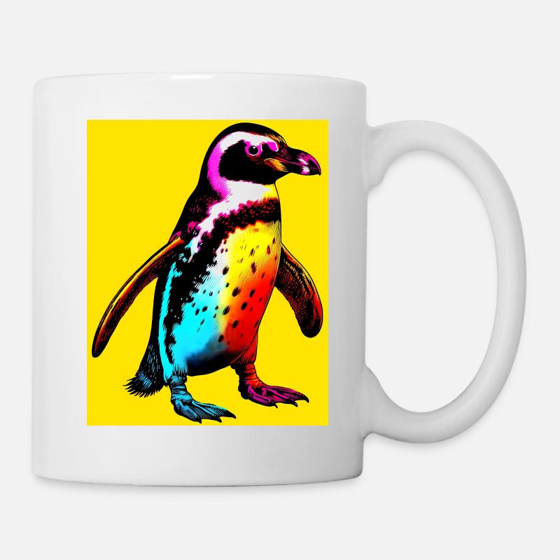 pingouin - Mug blanc - blanc