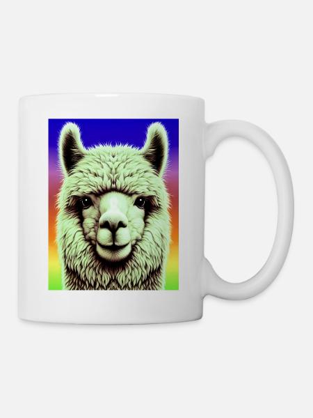 Alpaca - Mug - white