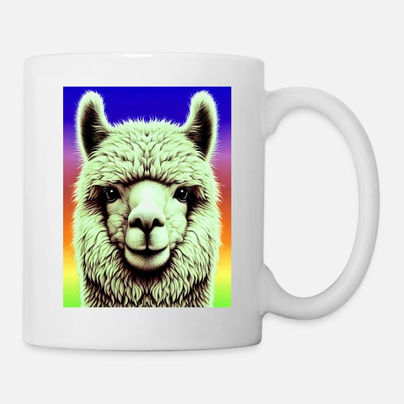 Alpaga - Mug blanc - blanc