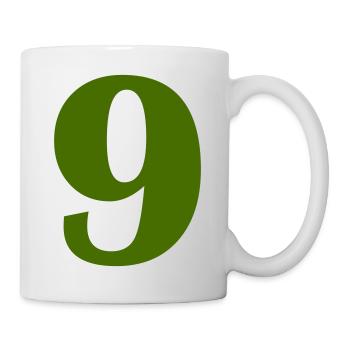 9 - Tasse - Weiß - Rechts
