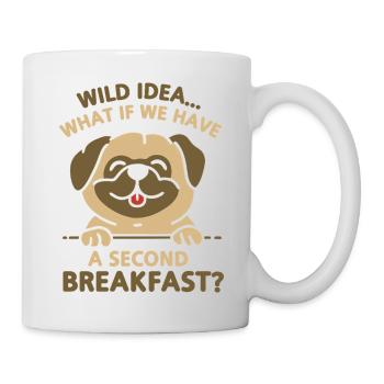 Second Breakfast  - Mug - white - Right