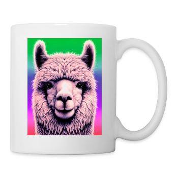 Alpaga - Mug blanc - blanc - Droite