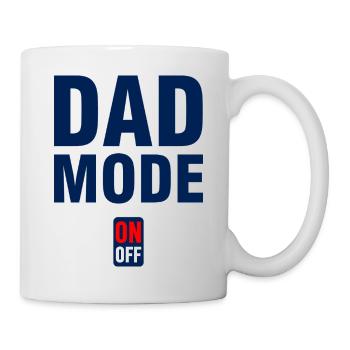 Mode Papa On, Off Shirt - Mug blanc - blanc - Droite