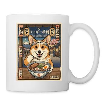 Corgi Ramen Festival - Mug - white - Right