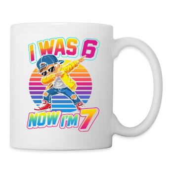 J'avais 6 ans, maintenant j'en ai 7 ! - Mug - white - Right