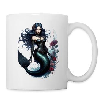 Sirène gothique - Mug blanc - blanc - Droite