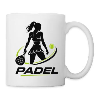 Padel Girl - Tasse - Weiß - Rechts