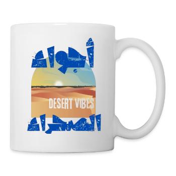 Desert Dunes and Sunset Vibes - Mug - white - Right