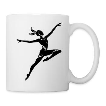 Female gymnast - Mug - white - Right