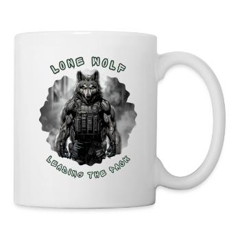 Lone Wolf Commando - Tactical Alpha Soldier - Mug - white - Right