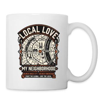 Bremen Local Love - Tasse - Weiß - Rechts