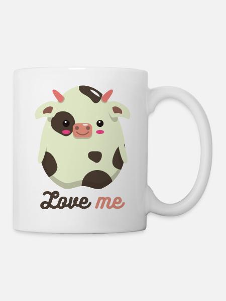 cow - Mug - white