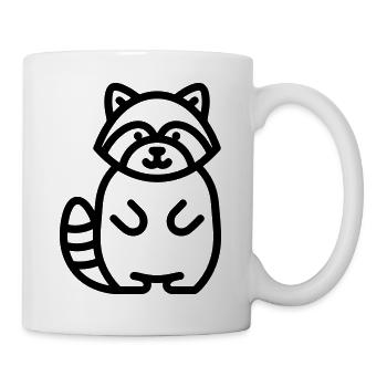 raccoon - Mug - white - Right
