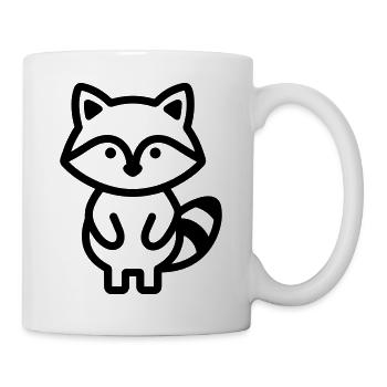 raccoon - Mug - white - Right