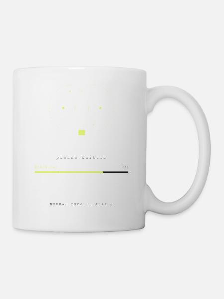 BRAIN.EXE LÄDT - Tasse - Weiß