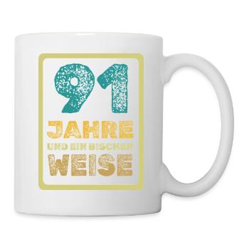 91 - Tasse - Weiß - Rechts