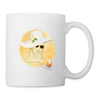 Amalfi Mood Lemon Summer Design - Mug - white - Right