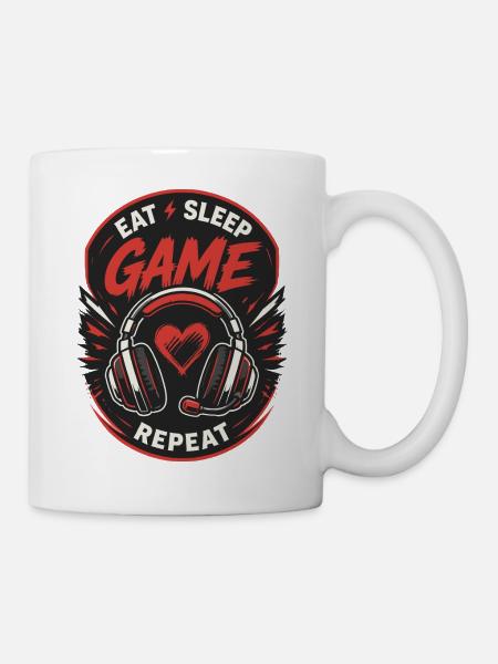 Gaming Lover Controller Design - Tasse - Weiß