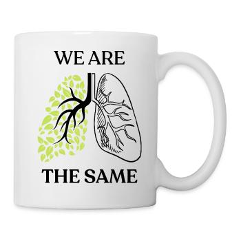 Nous sommes pareils - Mug blanc - blanc - Droite