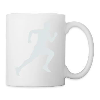 Running Silhouette Sprint - Mug - white - Right
