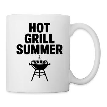 Hot Grill Summer - Tasse - Weiß - Rechts