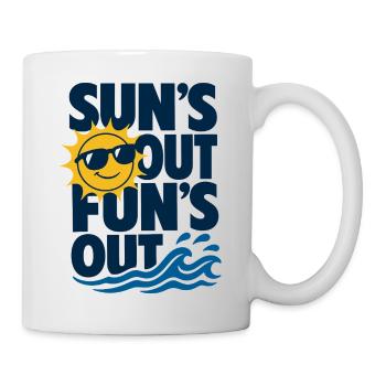 Suns Out Funs Out Summer - Mug - white - Right