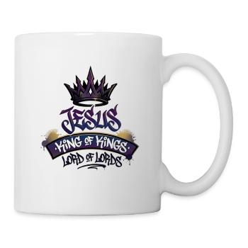 Jesus King of kings - Mug - white - Right