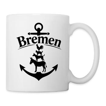 Bremen - Tasse - Weiß - Rechts