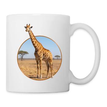 T-Shirt Design "Giraffe" - Mug - white - Right