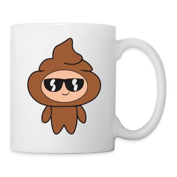 Crottes drôles et refroidies - Cadeau drôle - Mug blanc - blanc - Droite