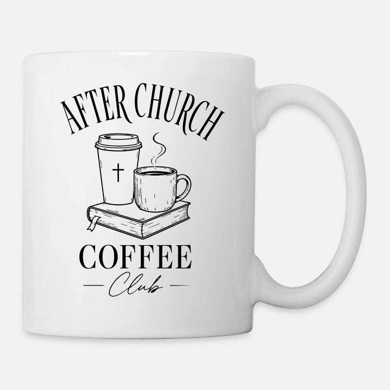 Church Coffee - Tasse - Weiß