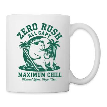 Zero Rush Capybara Chill - Tasse - Weiß - Rechts