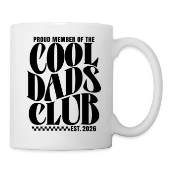 Cool Dads Club - Dad-to-be 2026 Gift - Mug - white - Right
