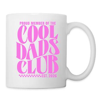 Cool Dads Club - Dad-to-be 2026 Gift - Mug - white - Right