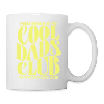 Cool Dads Club - Dad-to-be 2026 Gift - Mug - white - Right