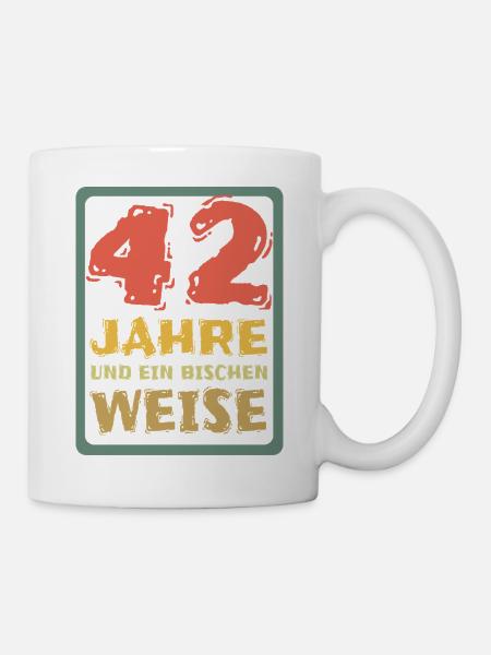 42 - Tasse - Weiß