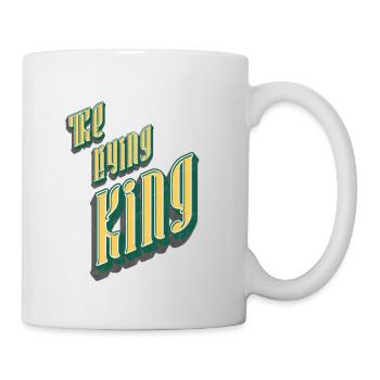Vintage König Typo Retro - Le Roi vivant - Mug blanc - blanc - Droite