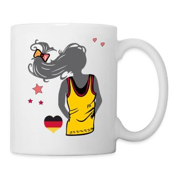 Women's Football - Mug - white - Right