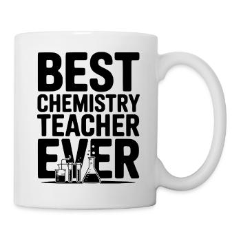 Meilleur professeur de chimie de tous les temps - Mug blanc - blanc - Droite